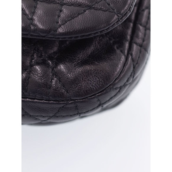 Christian Dior Cannage Chain Semi-Shoulder Bag Black - Picture 5 of 5